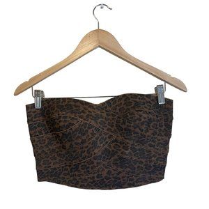 NAMELESS| High quality Bandeau Sweetheart neckline corset style bodycon top SZ M